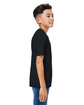 CORE365 Youth Capital Performance T-Shirt black ModelSide