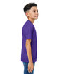 CORE365 Youth Capital Performance T-Shirt campus purple ModelSide