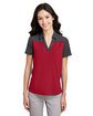 CORE365 Ladies' Fusion ChromaSoft Colorblock Polo  