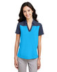 CORE365 Ladies' Fusion ChromaSoft Colorblock Polo  