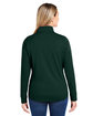 CORE365 Ladies' Market Snag Protect Mesh Colorblock Quarter-Zip forest/carbon ModelBack