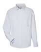 CORE365 Men's Ultra UVP Long-Sleeve Marina Shirt white OFFront