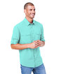 CORE365 Men's Ultra UVP Long-Sleeve Marina Shirt sea glass ModelQrt