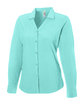 CORE365 Ladies' Ultra UVP Long-Sleeve Marina Shirt sea glass OFQrt