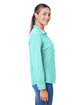 CORE365 Ladies' Ultra UVP Long-Sleeve Marina Shirt sea glass ModelSide