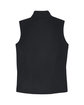 CORE365 Ladies' Cruise Two-Layer Fleece Bonded SoftShell Vest black FlatBack