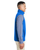 CORE365 Men's Techno Lite Three-Layer Knit Tech-Shell Quarter-Zip Vest true royal ModelSide