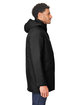 CORE365 Men's Inspire 3-in-1 Jacket with Insulated Liner black/carbon ModelSide