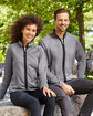 CORE365 Men's Venture Heathered Stripe Full-Zip  Lifestyle