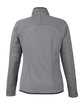 CORE365 Ladies' Venture Heathered Stripe Full-Zip black/white OFBack