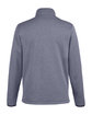 CORE365 Men's Venture Heathered Stripe Quarter-Zip clsc navy/ white OFBack