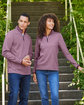 CORE365 Men's Venture Heathered Stripe Quarter-Zip  Lifestyle