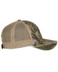 Outdoor Cap Unstructured Canvas Camo Cap realtre apx/ khk ModelSide