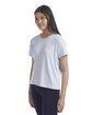 Champion Ladies' Relaxed Essential T-Shirt collage blue ModelQrt