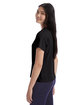 Champion Ladies' Relaxed Essential T-Shirt black ModelSide