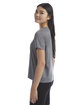 Champion Ladies' Relaxed Essential T-Shirt ebony heather ModelSide