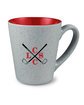 Prime Line 16oz Fleck And Timbre Ceramic Mug red DecoFront