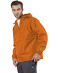 Champion Adult Packable Anorak Quarter-Zip Jacket orange ModelQrt