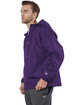 Champion Adult Packable Anorak Quarter-Zip Jacket ravens purple ModelSide