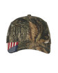 Outdoor Cap Canvas Camo Flag Accent Cap  