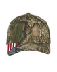 Outdoor Cap Canvas Camo Flag Accent Cap  