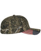 Outdoor Cap Canvas Camo Flag Accent Cap mossy oak cntry ModelSide