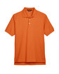 Devon & Jones Men's Pima Piqu Short-Sleeve Polo deep orange FlatFront