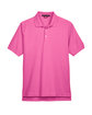 Devon & Jones Men's Pima Piqu Short-Sleeve Polo charity pink FlatFront