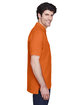 Devon & Jones Men's Pima Piqu Short-Sleeve Polo deep orange ModelSide