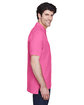 Devon & Jones Men's Pima Piqu Short-Sleeve Polo charity pink ModelSide