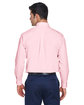 Devon & Jones Men's Crown Collection Solid Broadcloth Woven Shirt pink ModelBack