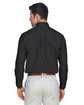 Devon & Jones Men's Crown Collection Solid Broadcloth Woven Shirt black ModelBack