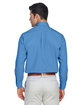Devon & Jones Men's Crown Collection Solid Broadcloth Woven Shirt french blue ModelBack