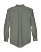 Devon & Jones Men's Crown Collection Solid Broadcloth Woven Shirt dill FlatBack