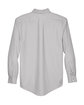 Devon & Jones Men's Crown Collection Solid Broadcloth Woven Shirt silver FlatBack