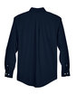 Devon & Jones Men's Crown Collection Solid Broadcloth Woven Shirt navy FlatBack