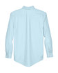 Devon & Jones Men's Crown Collection Solid Broadcloth Woven Shirt crystal blue FlatBack