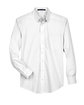 Devon & Jones Men's Crown Collection Solid Broadcloth Woven Shirt  FlatFront