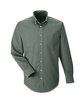 Devon & Jones Men's Crown Collection Solid Broadcloth Woven Shirt dill OFFront