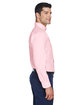 Devon & Jones Men's Crown Collection Solid Broadcloth Woven Shirt pink ModelSide