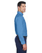 Devon & Jones Men's Crown Collection Solid Broadcloth Woven Shirt french blue ModelSide