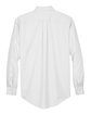 Devon & Jones Men's Crown Collection Gingham Check Woven Shirt silver FlatBack