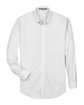 Devon & Jones Men's Crown Collection Gingham Check Woven Shirt silver FlatFront
