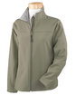 Devon & Jones Ladies' SoftShell Jacket olive OFFront