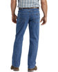 Dickies Men's FLEX Active Waist 5-Pocket Relaxed Fit Jean sw ind blue _36 ModelBack