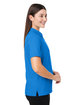 Devon & Jones Crownlux Performance Ladies' Geo Polo frnch blu/ cr bl ModelSide