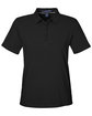 Devon & Jones Ladies' Raleigh Stretch Polo black OFFront