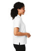 Devon & Jones Ladies' Raleigh Stretch Polo white ModelSide