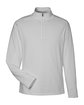 Devon & Jones Men's Raleigh Stretch Quarter-Zip grey OFFront