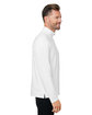 Devon & Jones Men's Raleigh Stretch Quarter-Zip white ModelSide